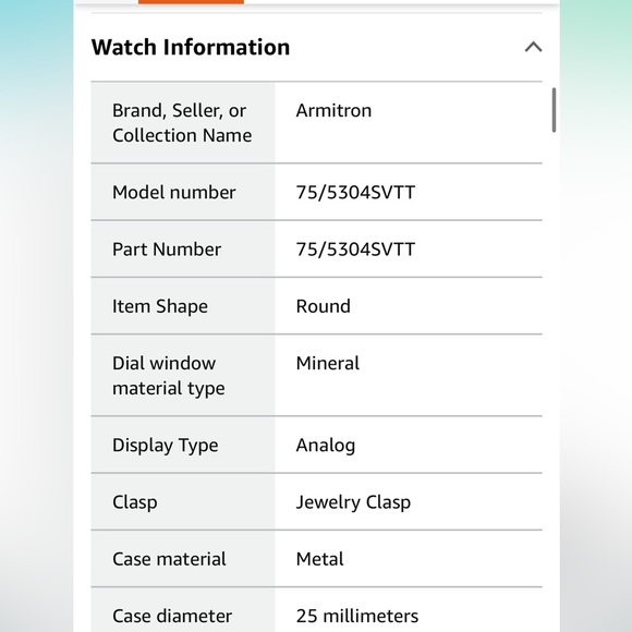 Armitron Watch From Amazon - Picture 5 of 7